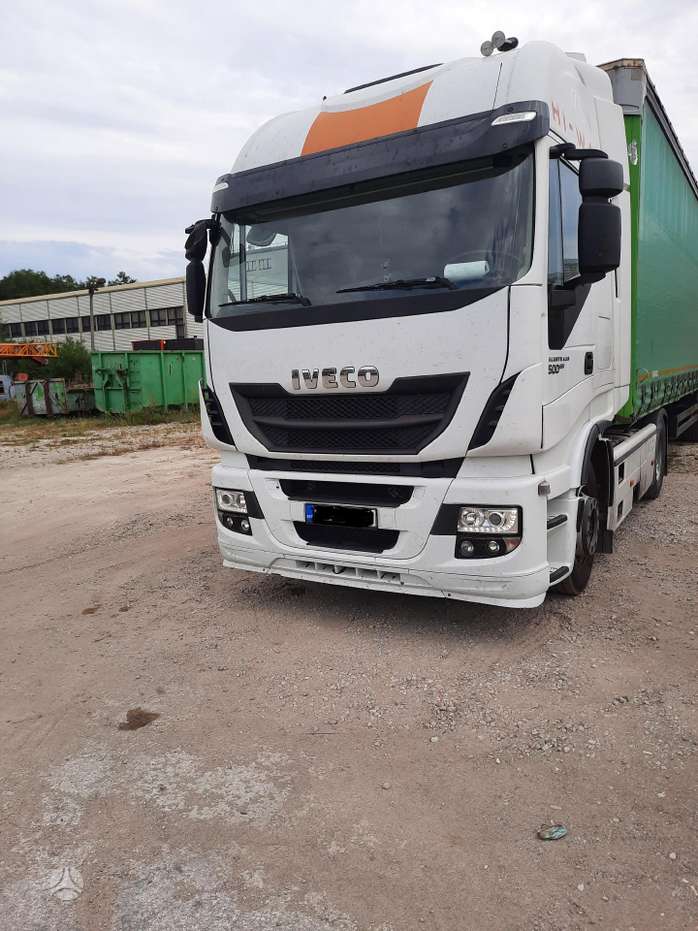 Iveco Stralis 500 Kögel TIR 2 miegamosios vietos 2012 m A27012645