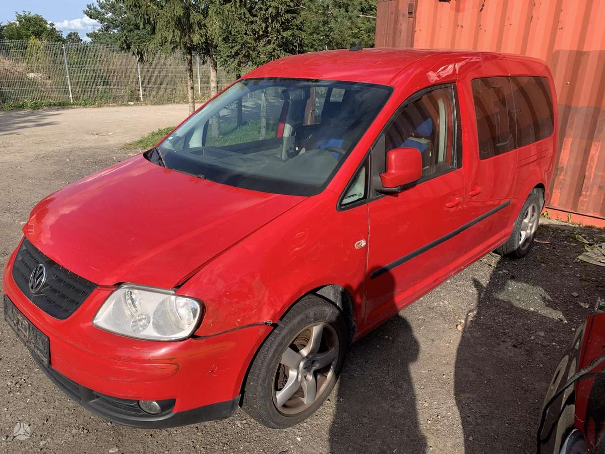 Volkswagen Caddy Maxi DALYS Nuo a iki z šendien iki 22h dirbam