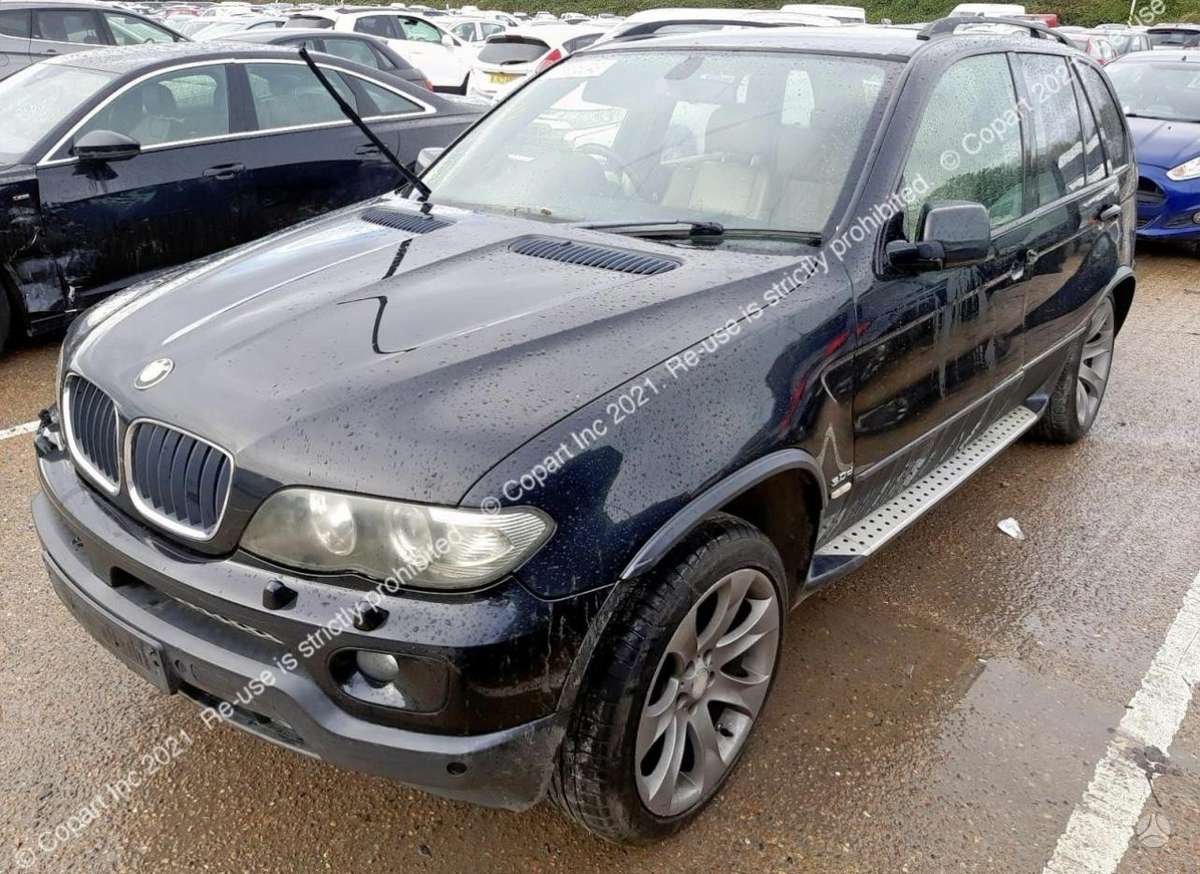 BMW X5 Dalimis Bmw E53 3 0d 160kw Automatas Spalva Black Saphire M 2005