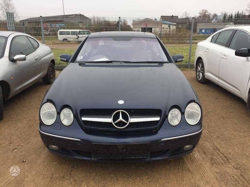 Mercedes Benz Cl Dalimis Automobilis Ardomas Dalimis