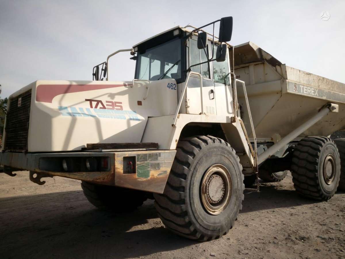 Terex Ta Ta Damperis Dumperis Savivar Iai Dumper Iai M