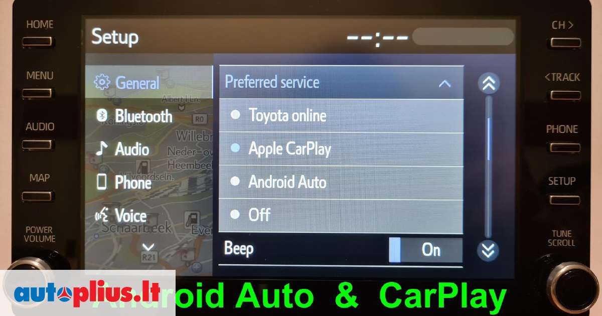 Toyota Corolla Android Auto Ir Carplay Instaliavimas Navigacijos