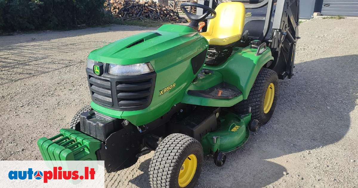 John Deere X950R Sodo Traktoriai 2014 07 M A21332195