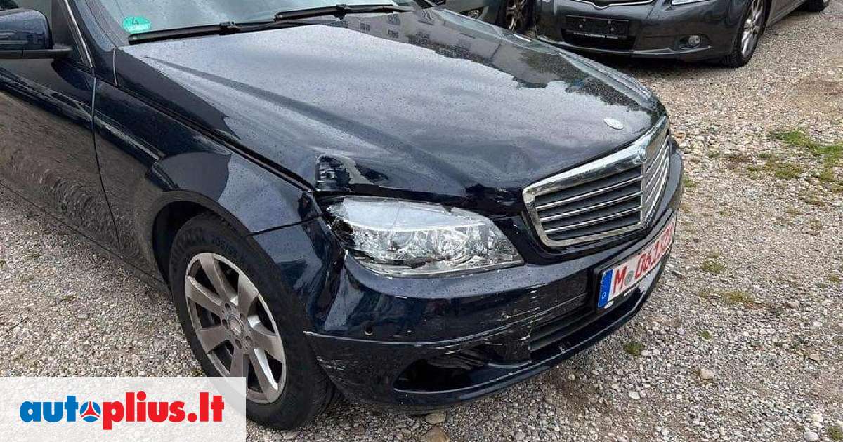 Mercedes Benz C Ra Yk Sms Automobilis Ardomas Dalimis Tvarkingas