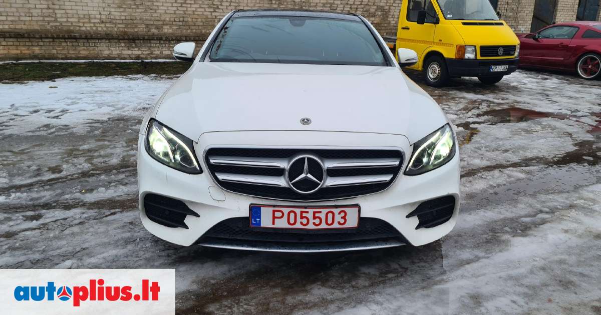 Mercedes Benz E Dalimis W Kw Adblue Panorama Amg Paketas