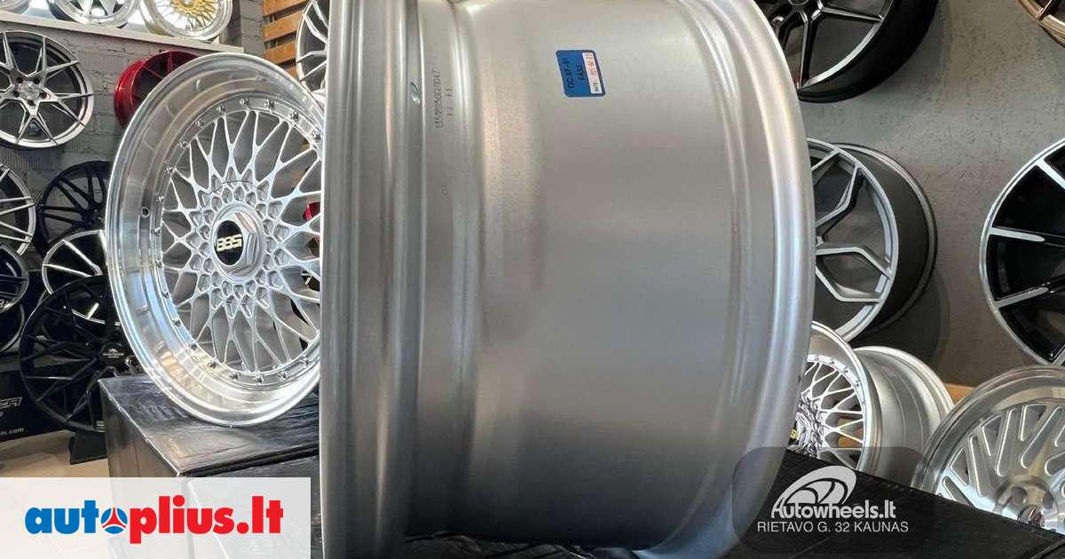 Bbs Rs Style Silver Lengvojo Lydinio R A