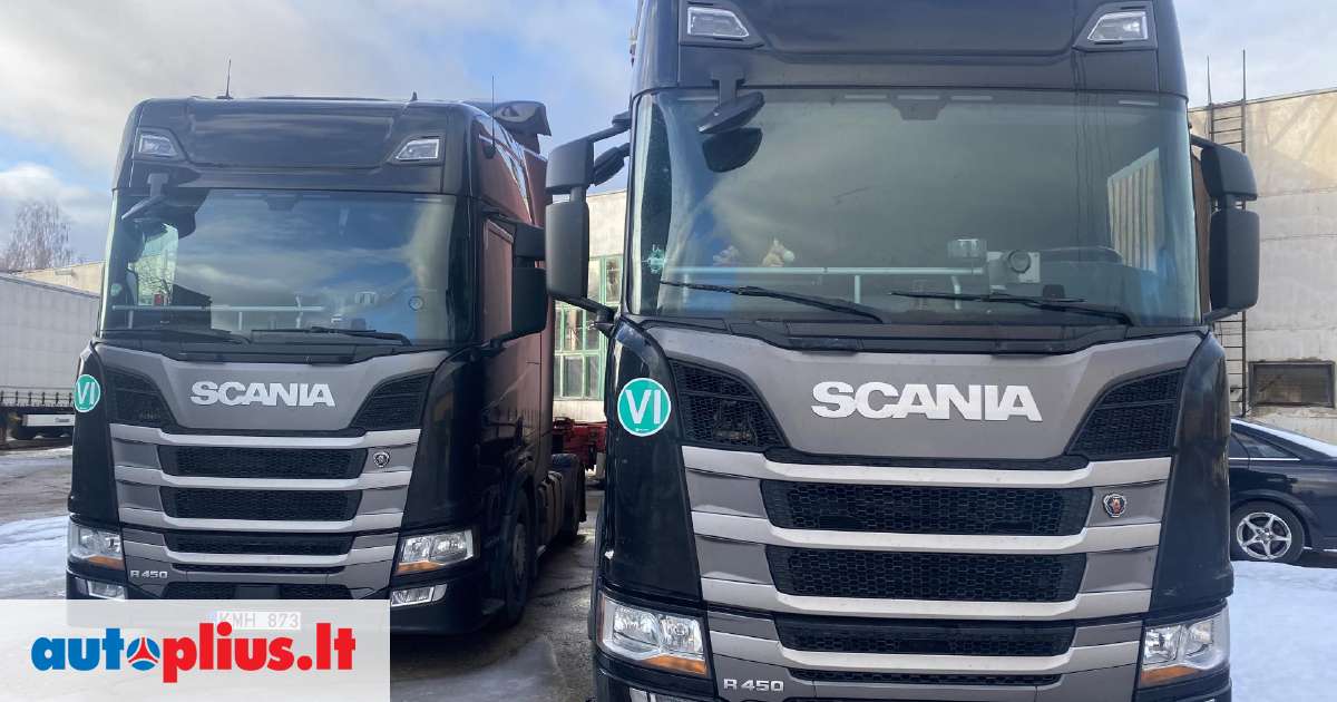 Scania R450 Low Liner Mega 2 Miegamosios Vietos 2018 07 M A24592320