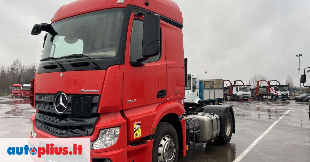 Mercedes Benz Actros Adr Euro Miegamoji Vieta M