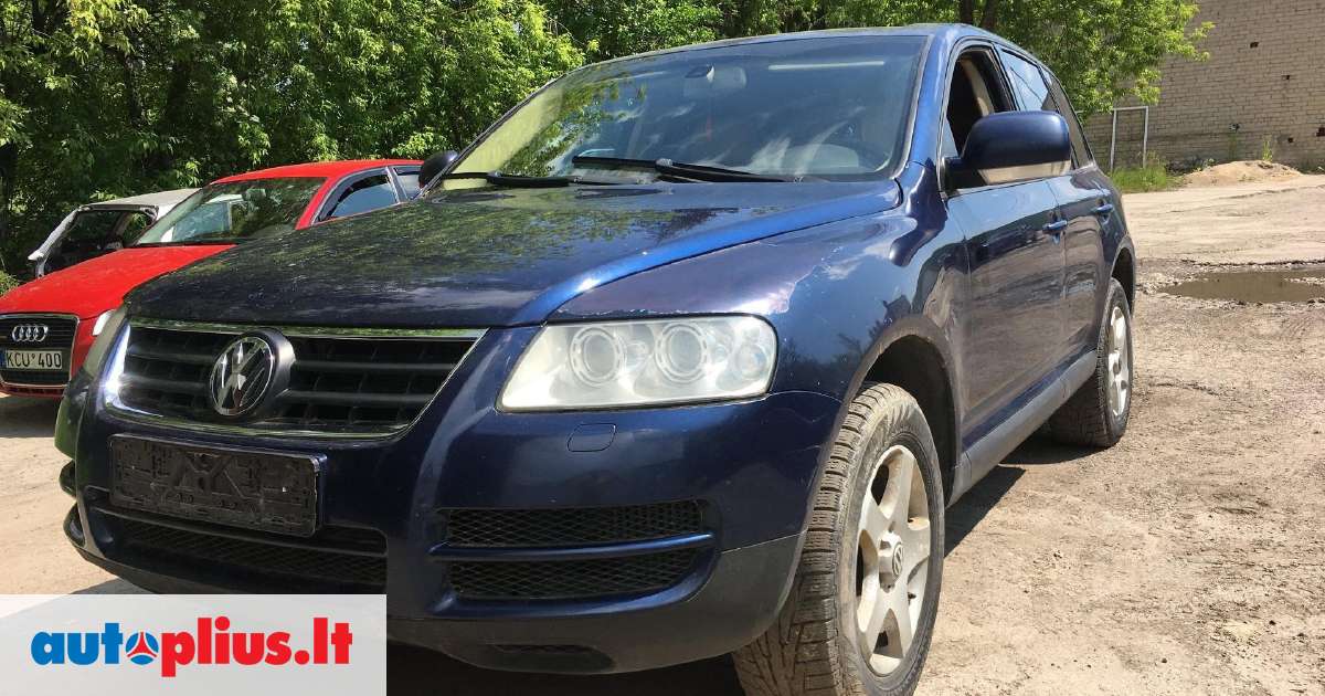 Volkswagen Touareg Dalimis Dalimis 2004m Vw Touareg 2 5 Tdi 128kw