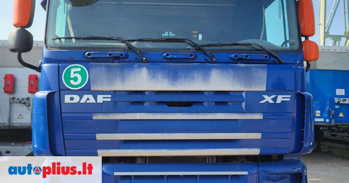 Daf Xf Super Spacecab Miegamosios Vietos M A