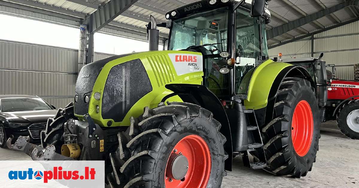 Claas Claas Axion 810 Cebis Traktoriai 2010 M A25344693