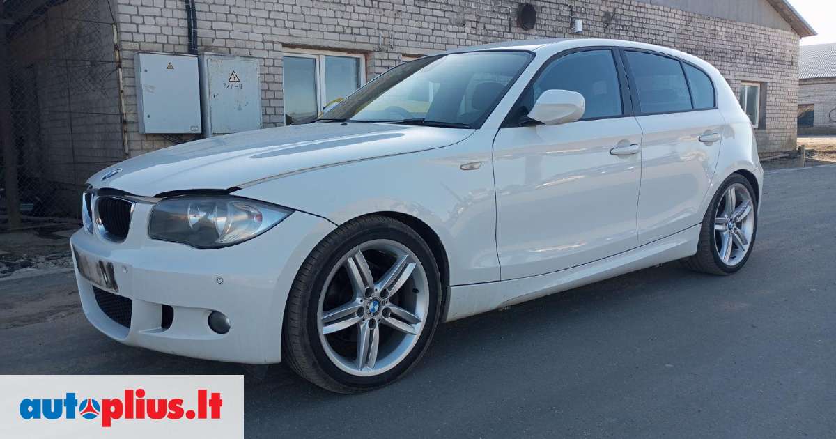 BMW 120 Dalimis Fl Modelis M Paketas Variklio Kodas N4 2011 M