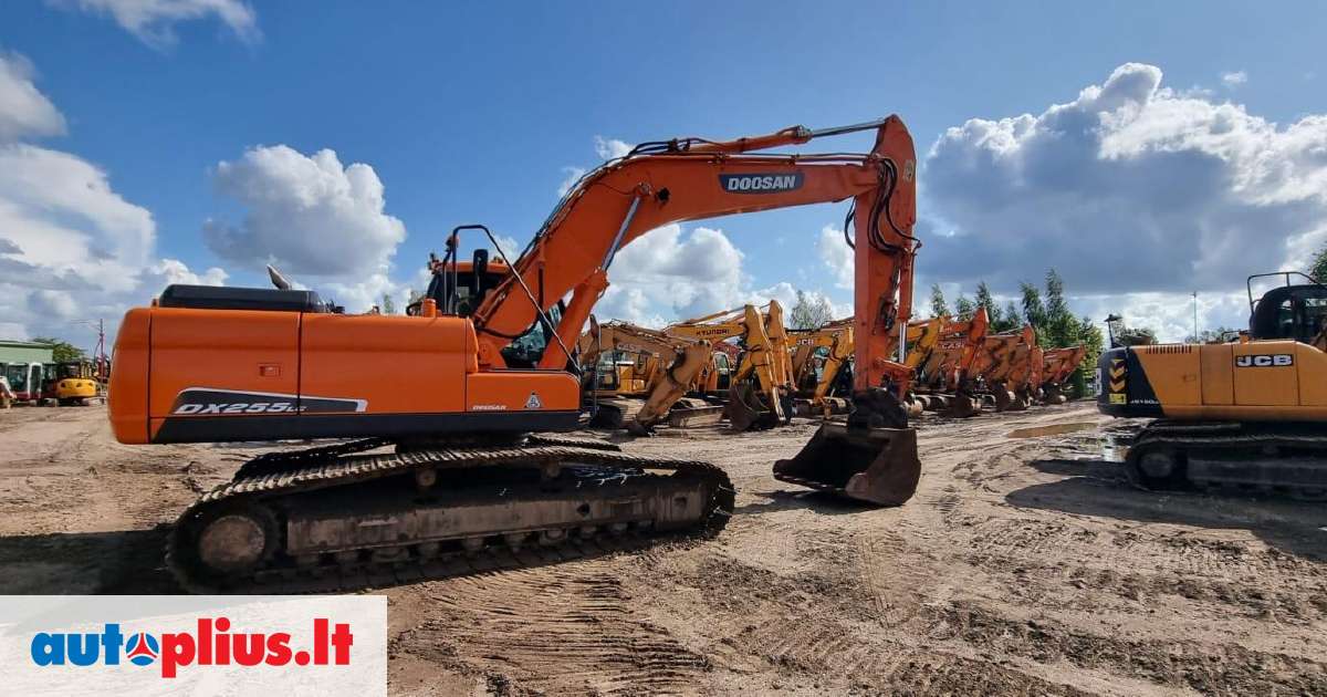 Doosan DX 255LC Ekskavatoriai 2010 M A25404415