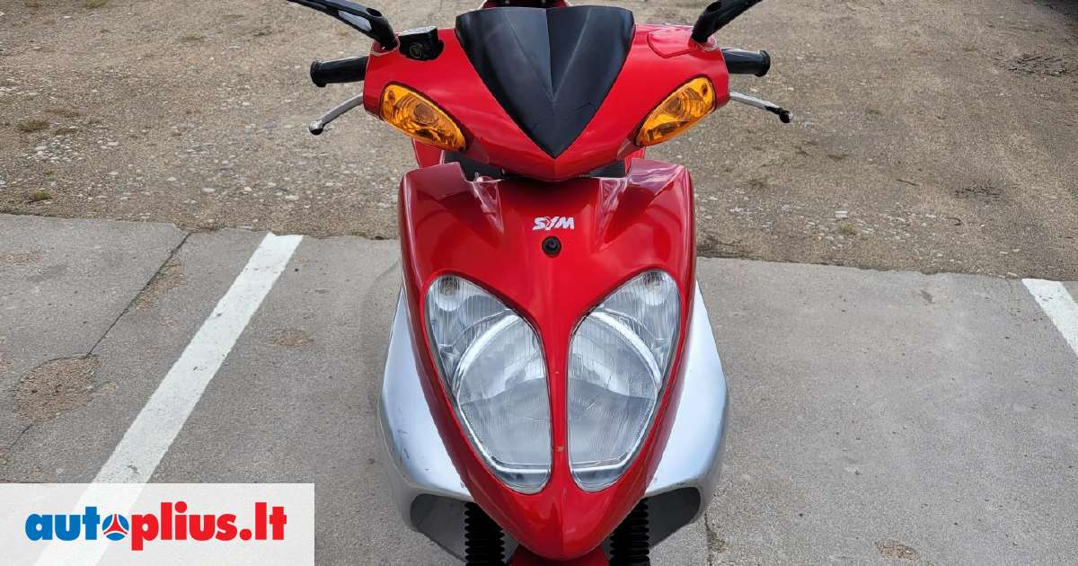 Sym Kita 50cc Motoroleriai Mopedai 2007 M A25540149