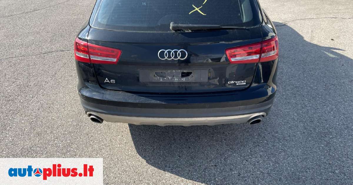 Audi A6 Allroad Dalimis Dalimis Audi A6 C7 Allroad Variklio Kodas Cgqb