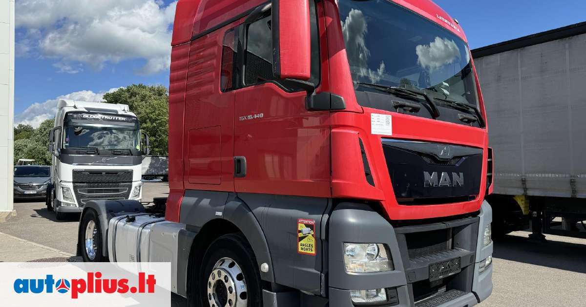 MAN TGX 18 440 2 Miegamosios Vietos 2015 12 M A26137632