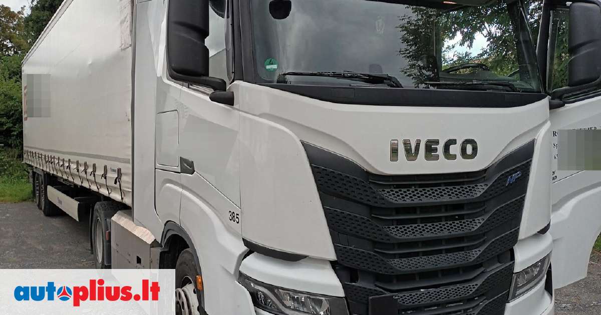 Iveco S Way Lng Miegamosios Vietos M A