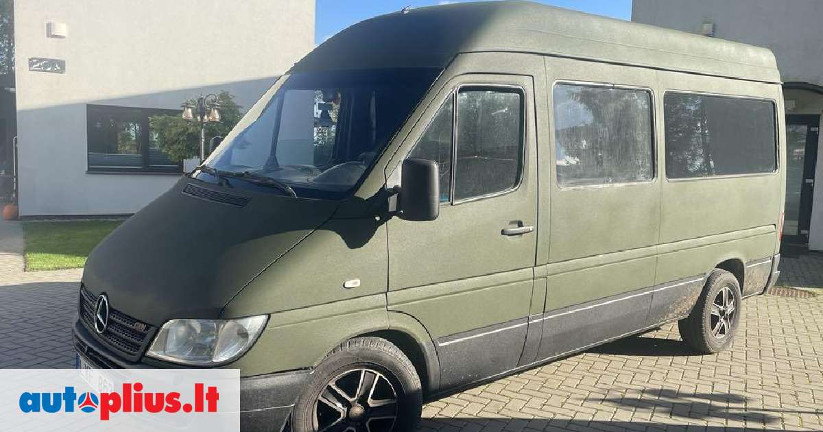 Mercedes Benz Sprinter 2 7 l pasažieru mikroautobuss 2004 m