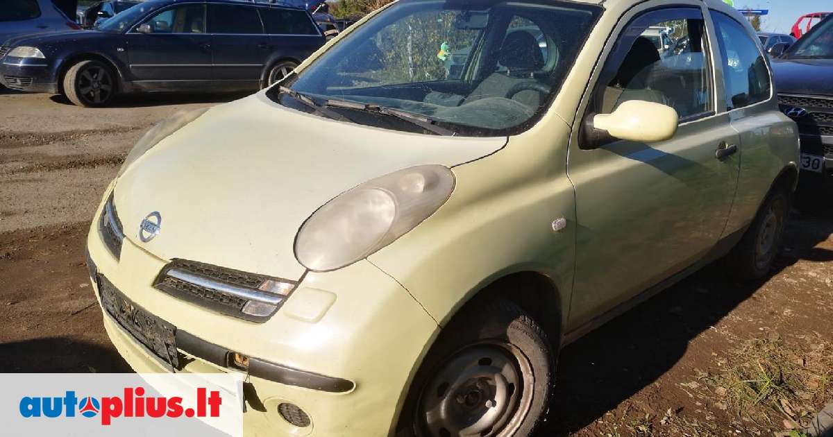 Nissan Micra rezerves daļās 2024 10 21 pigios dalys kaune 37068744056