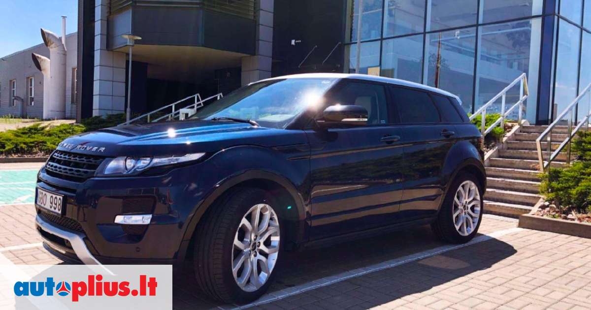 Land Rover Evoque 2 2 L Visureigis Krosoveris 2012 05 M A27233077