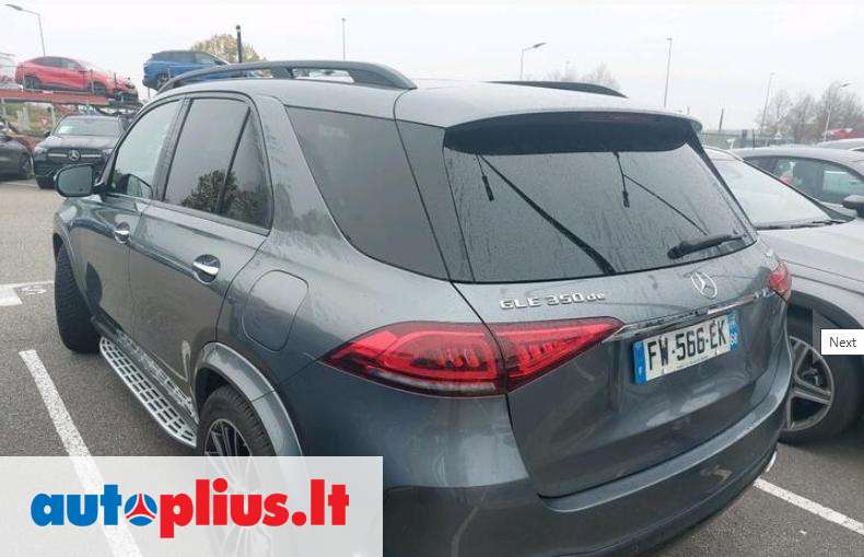 Mercedes Benz GLE350 2 0 L Visureigis Krosoveris 2020 12 M