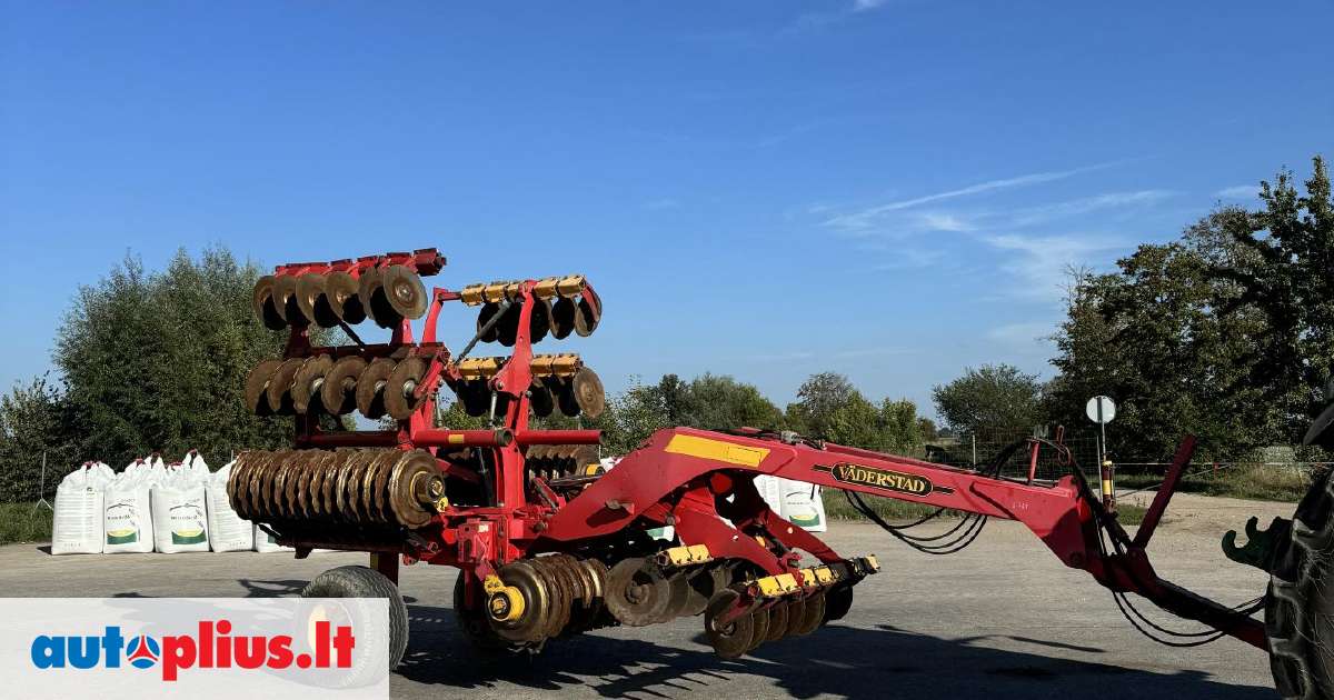 Vaderstad Carrier Skutikai Purentuvai M A