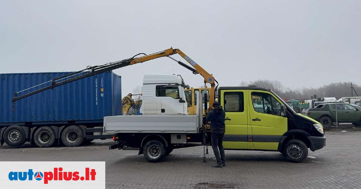 Mercedes Benz Sprinter Cdi Effer S Crane Bortiniai M