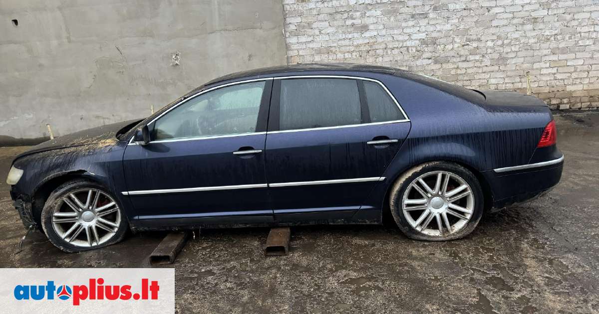 Volkswagen Phaeton Vw Phaeton Dalimis Metai Kw M