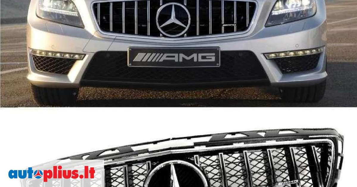 Mercedes Benz Cls Klas Dalimis Cls Amg Bamperio Ir Sparnu