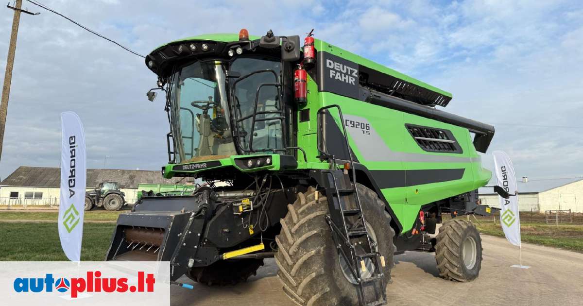 Deutz Fahr C9206 TS Kombainai 2016 01 M A27601759