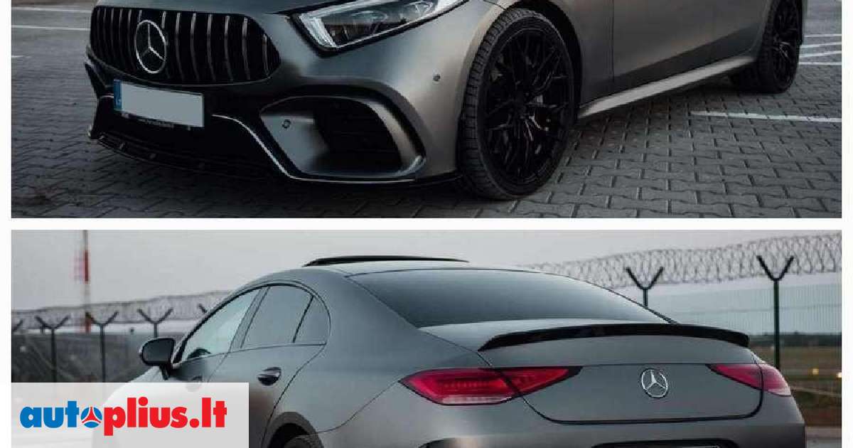 Mercedes Benz Cls Klas Dalimis Cls Amg W Komplektas Galima