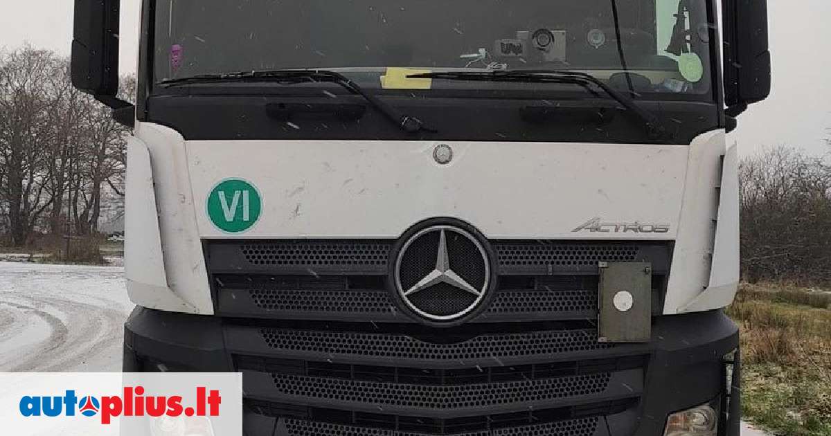 Mercedes Benz Actros Miegamosios Vietos M A