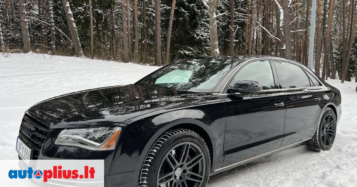 Audi A8 3 0 L Sedanas 2012 01 M A27742426