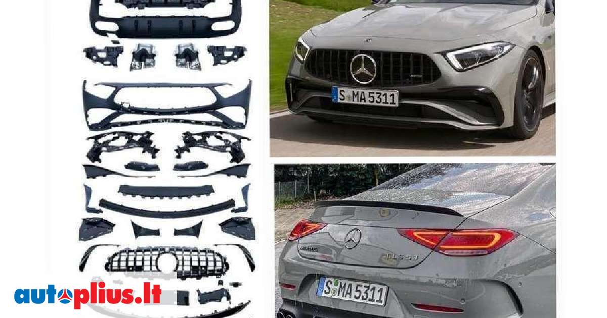 Mercedes Benz Cls Klas Dalimis Cls Amg W Facelift Komplektas