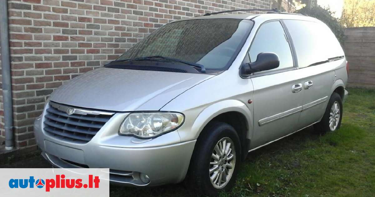 Chrysler Voyager Dalimis Automobilis Dalims Odinis Salonas Varikio