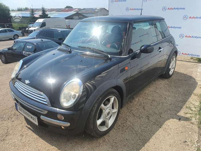 MINI MINI ONE - COOPER R50 - 53, plieniniai štampuoti, R15