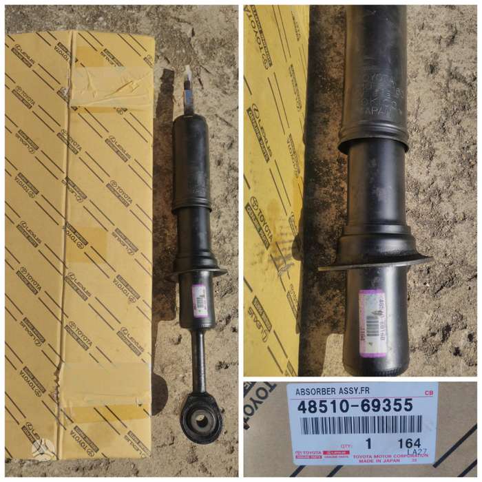 Toyota Land Cruiser, 48510-60160,48510-69355,48131-60E60, važiuoklės ...
