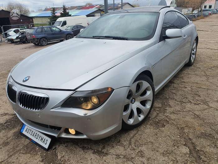 BMW 645 Bmw e63 645ci 2004m 245kw coupe variklio kodas n62b44a spalv ...
