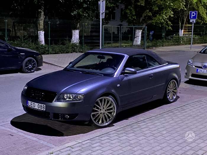 Audi A4, 2.4 l., convertible