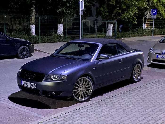 Audi A4, 2.4 l., kabrioletas