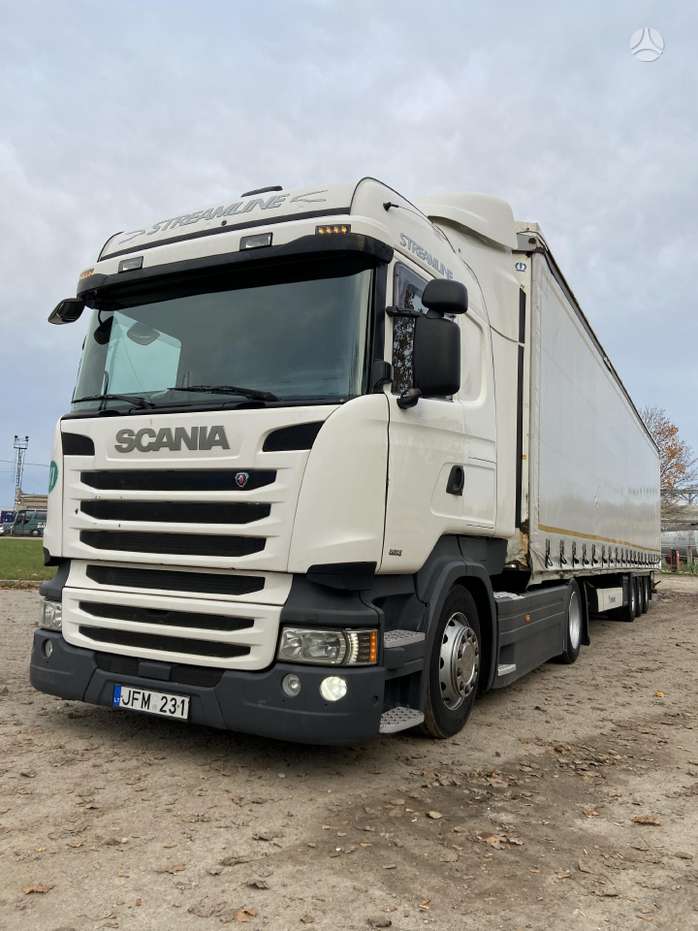 Scania R410 Euro6 Mega 1 Miegamoji Vieta 2013 11 M A21993458