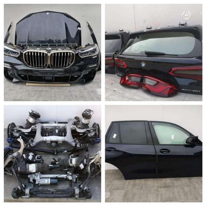 Bmw X Dalimis Bmw X G Kompliektinis Priekis Galiniai Dang Iai Ib