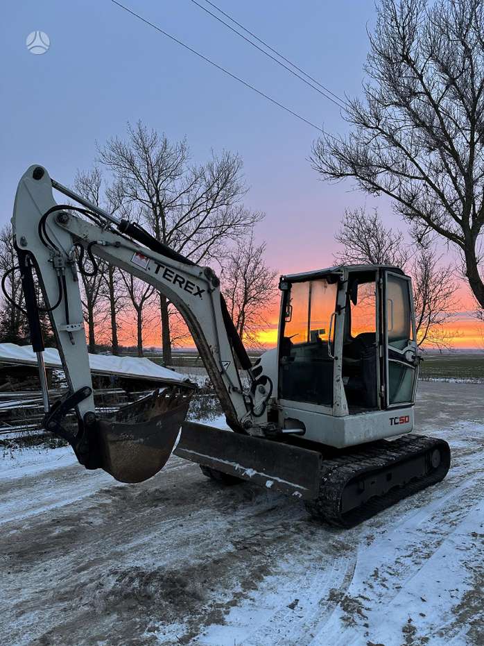 Terex TC50, ekskavatoriai 2008 m., | A24692014