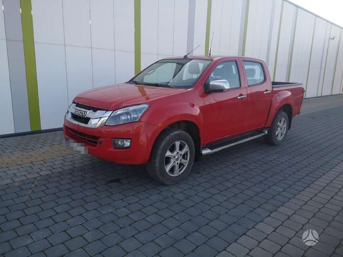 Isuzu DMax, 2.5 l., visureigis / krosoveris 201608 m., A25284069