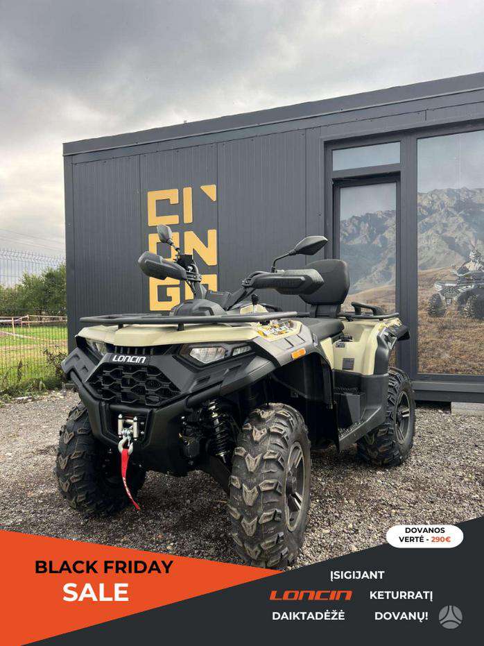Loncin XWOLF 550L 499cc, keturračiai