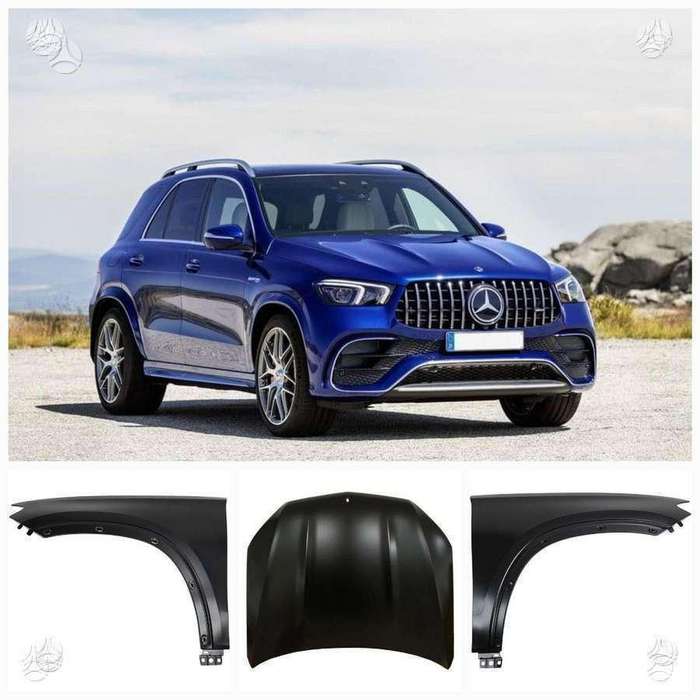 Mercedes Benz Gle Klas Dalimis Gle Kapotas Ir Sparnai Aliuminis Yra Ir Gle Amg M