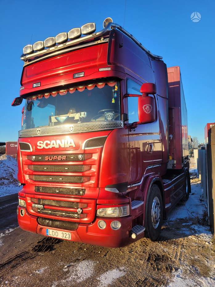 Scania R560 Hidraulika, double sleeper 2013-09 m., | A27334811