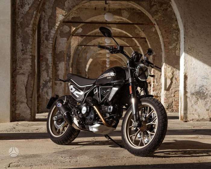 Ducati Scrambler 803cc, street / klasikiniai