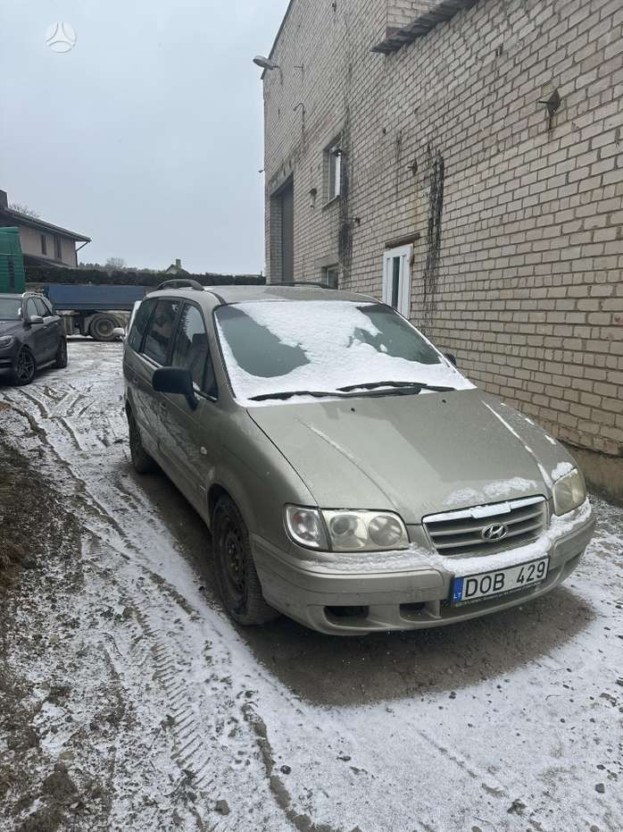 Hyundai Trajet, mpv / minivan