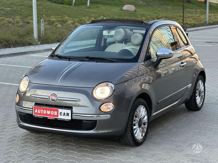 Fiat 500, 1.2 l., convertible